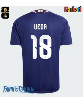 Japonia Ayase Ueda #18 Tricou Fotbal Replică Mondial 2026 Barbati Acasa
